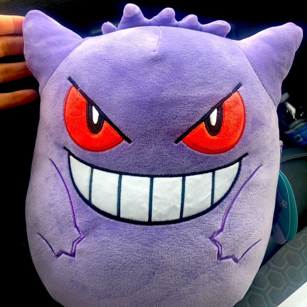 10” Pokemon Gengar Squishmallow NWT